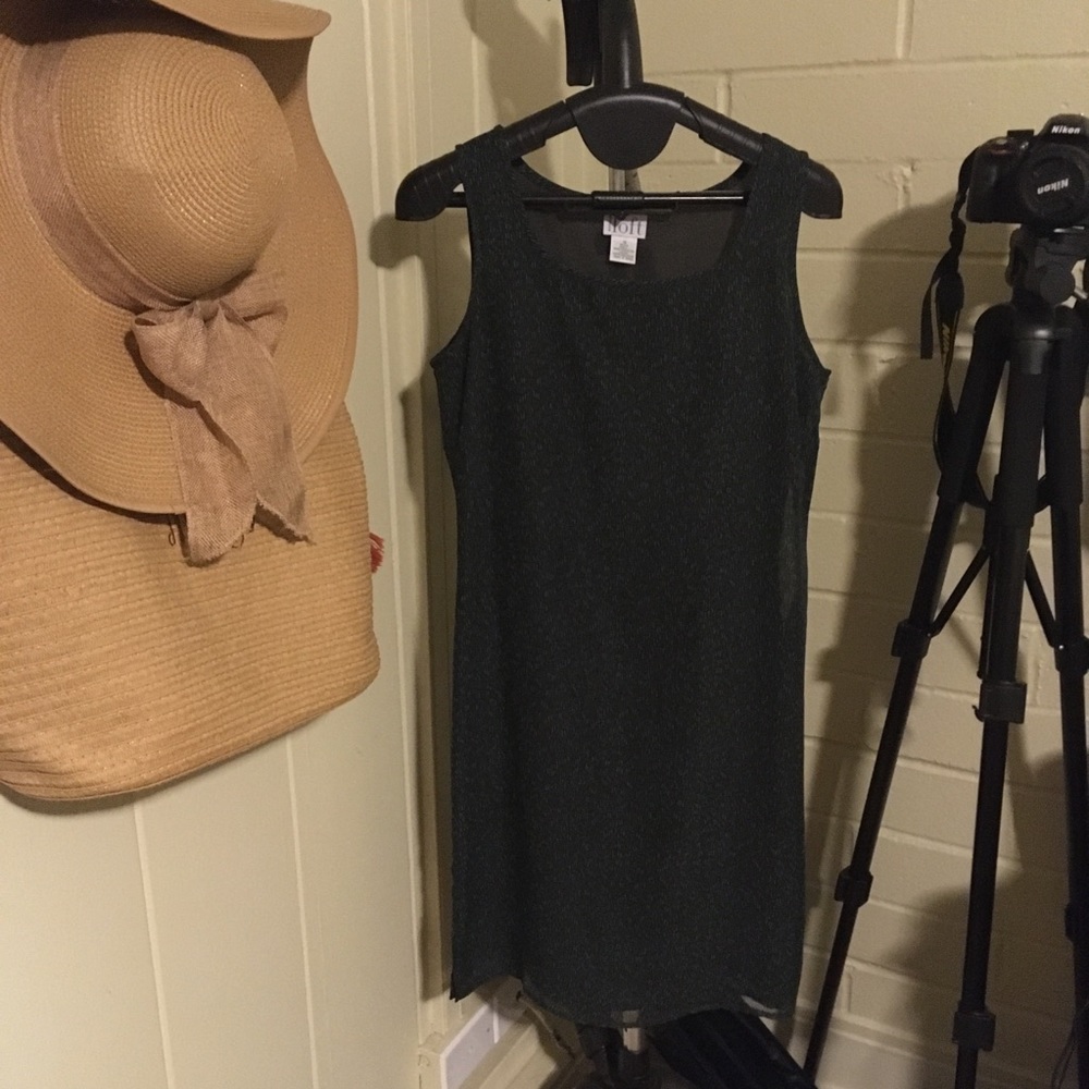 Loft black dress